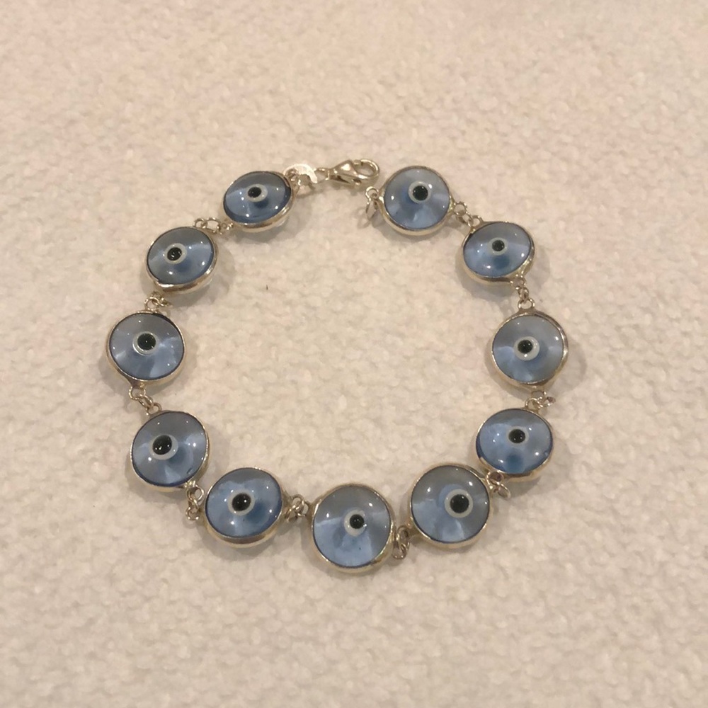 Evil eye bracelet